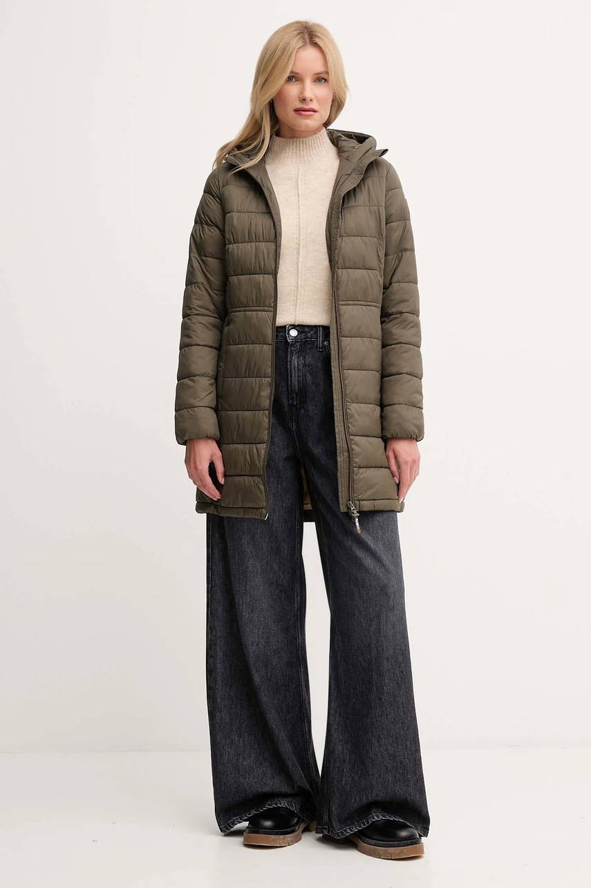 Куртка Pepe Jeans цвет зелёный демисезонная PL4024372