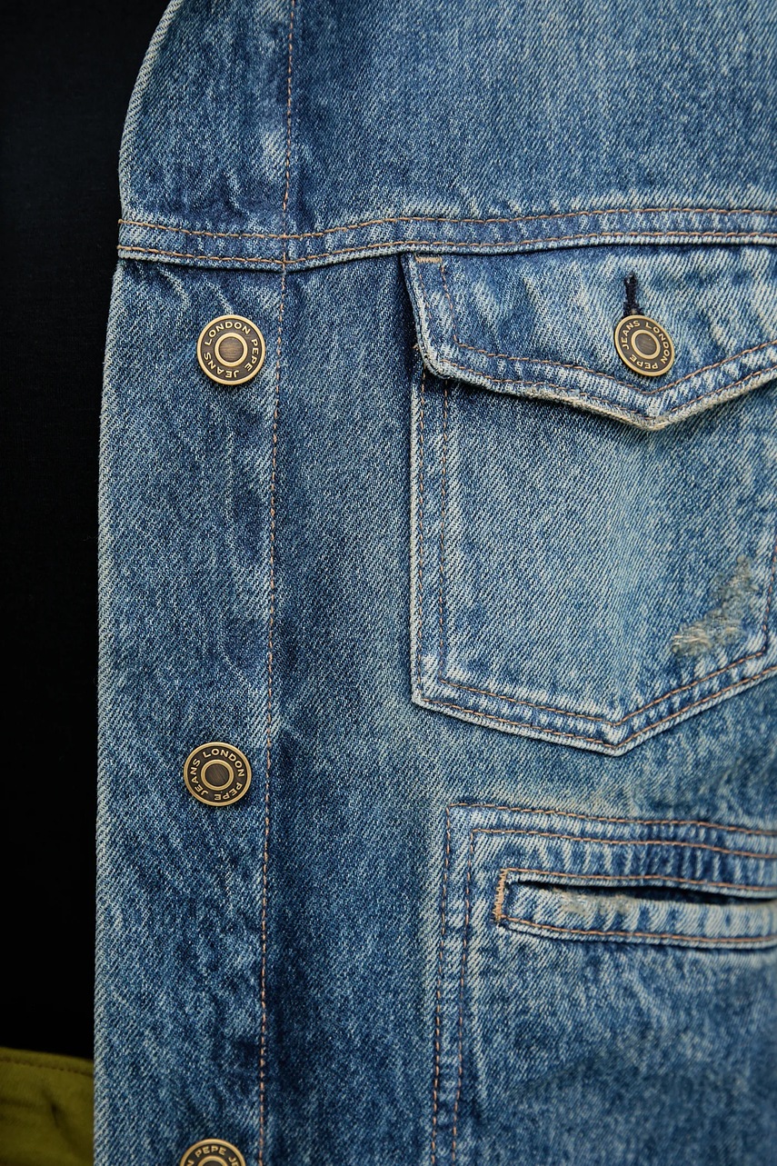 Rifľová bunda Pepe Jeans