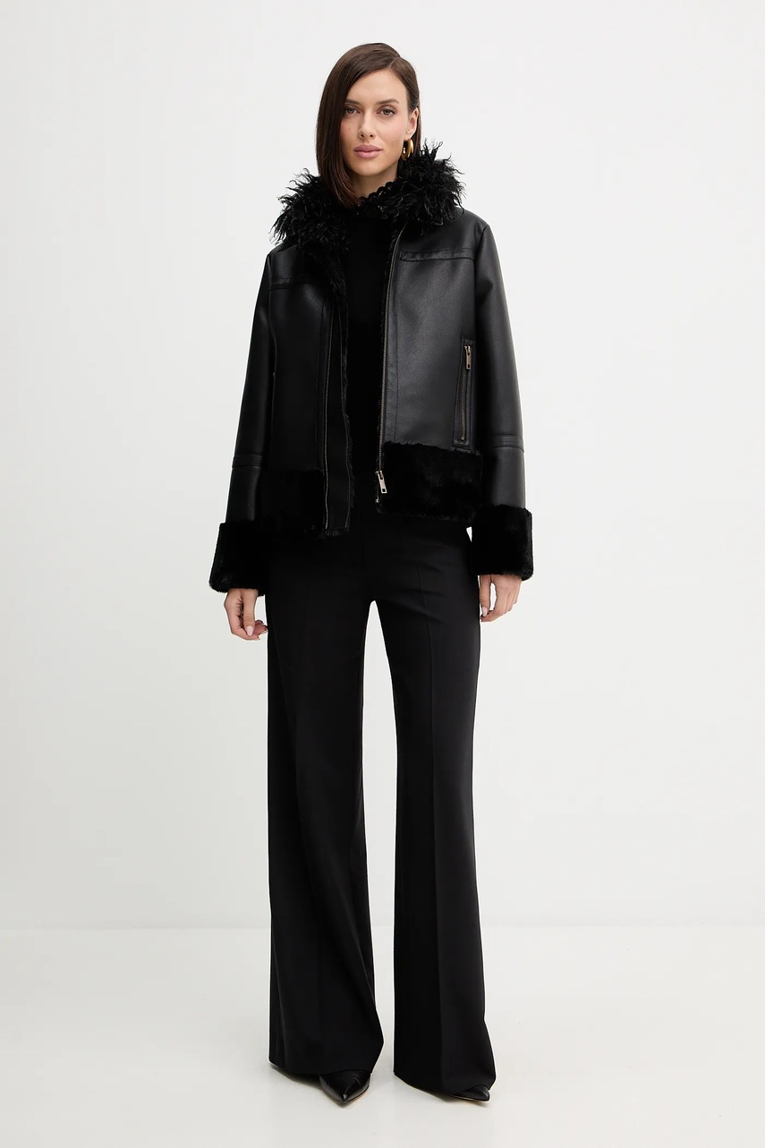 Куртка Twinset цвет чёрный демисезонная 252TP2410