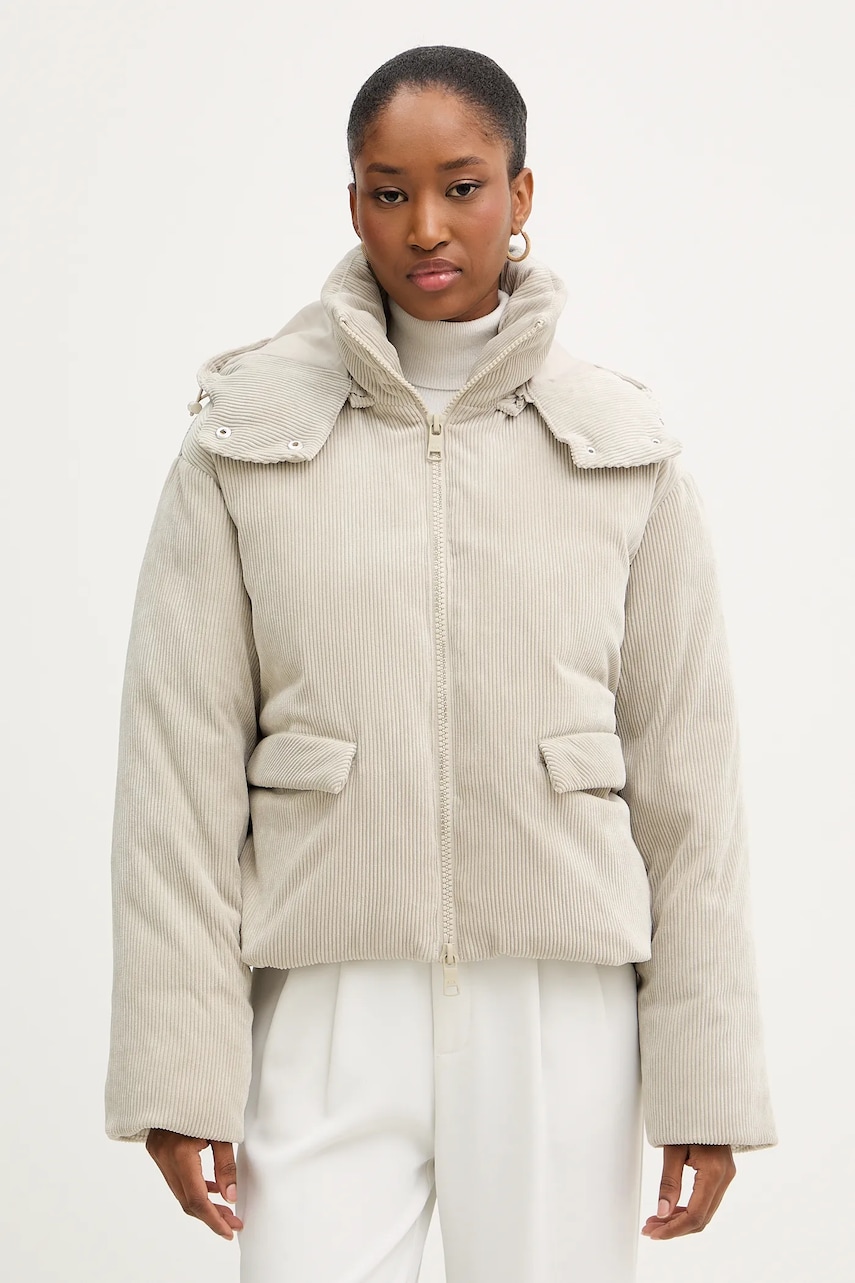 Armani Exchange geacă culoarea bej, de iarna, XW000708 AF16202