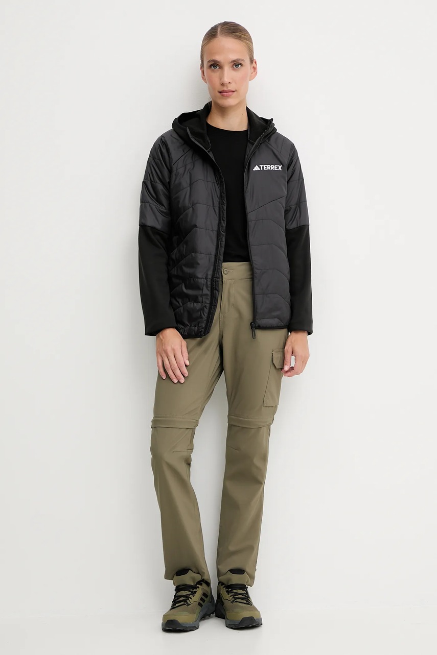 Спортивная куртка adidas TERREX Multi Hybrid Jacket цвет чёрный JC5180