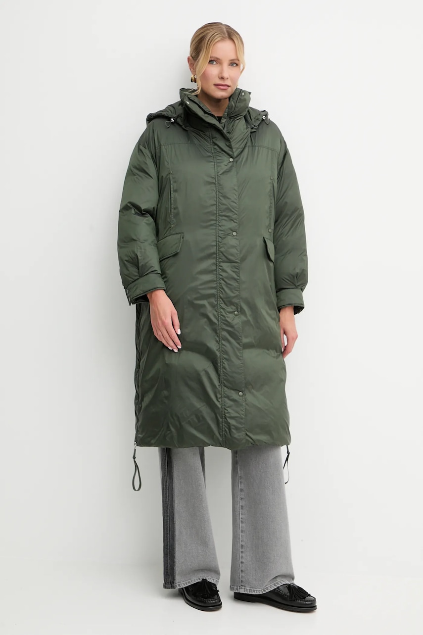 MAX&Co. parka culoarea verde, de iarnă, 2526496014200
