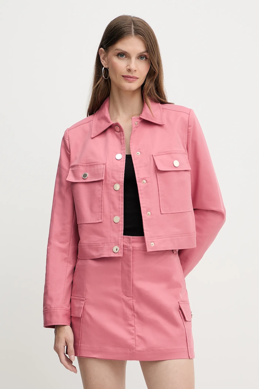 Morgan geacă culoarea roz, de tranzitie, VKITTY