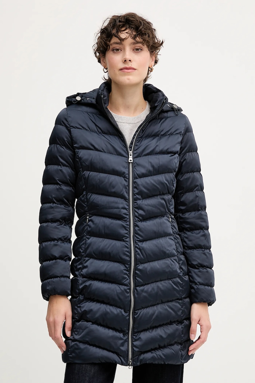 Geox geacă ZOSMA culoarea bleumarin, de iarnă, W5628T T3274
