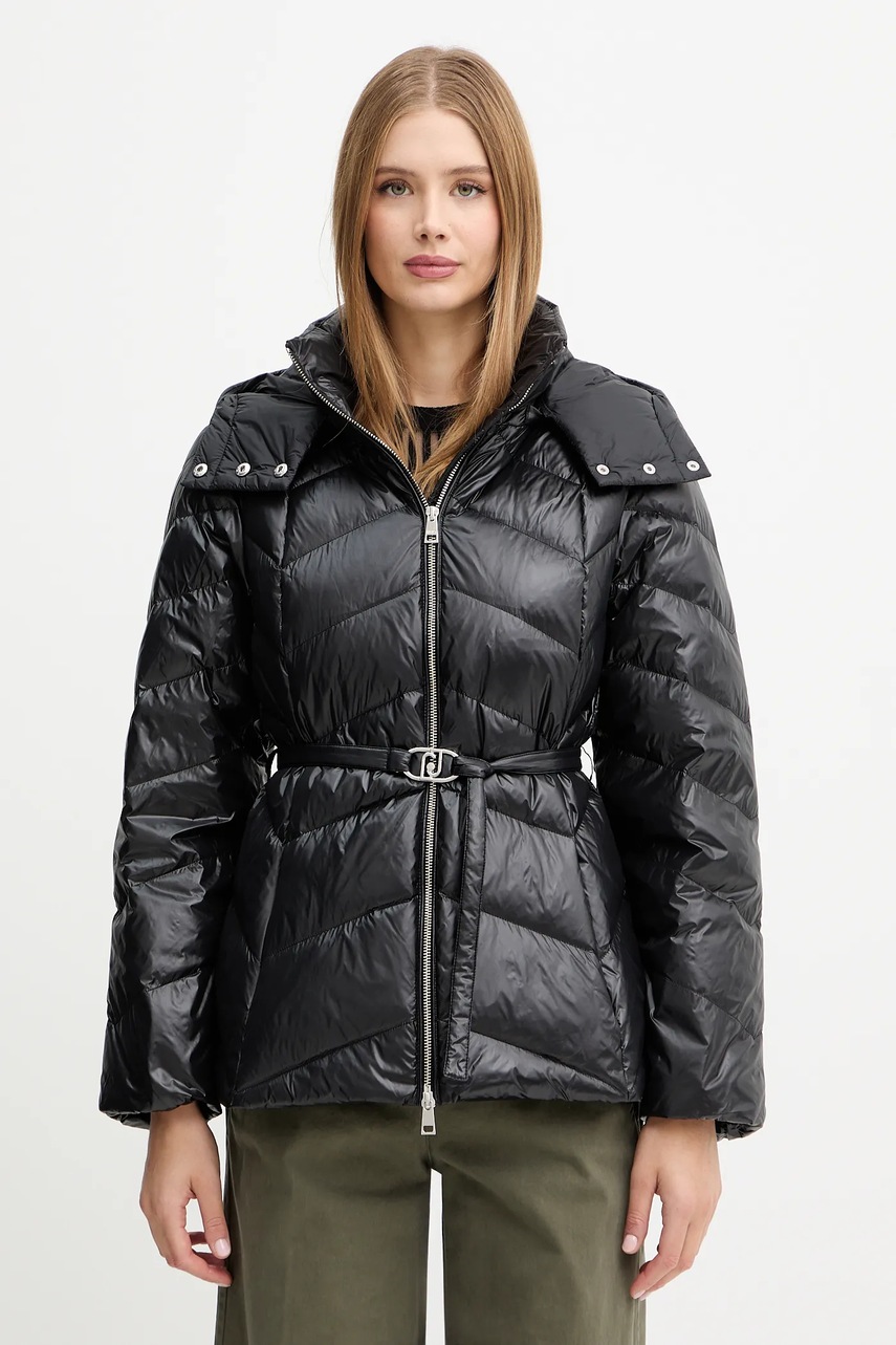 Levně Péřová bunda Liu Jo černá barva, zimní, MF5022 T2709
