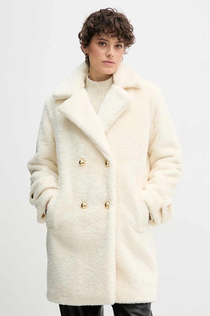 Gaudi palton culoarea bej, 521FD39001