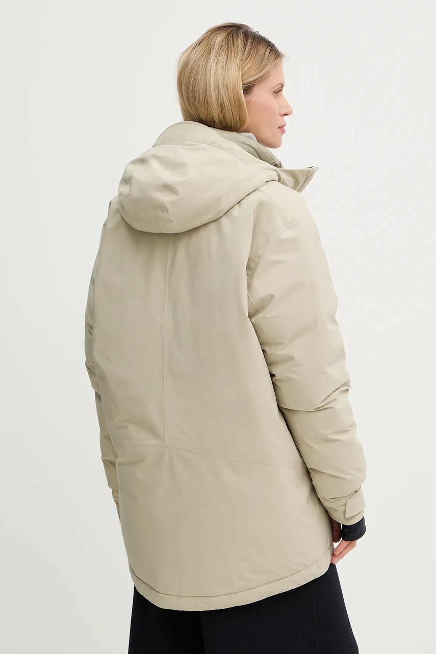 Μπουφάν με επένδυση από πούπουλα MM6 Maison Margiela x Salomon χρώμα: μπεζ, S52AM0341.M35594.729 φωτογραφία