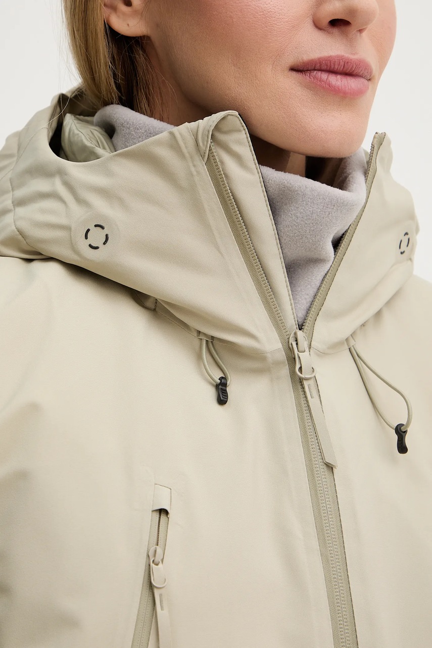 Μπουφάν με επένδυση από πούπουλα MM6 Maison Margiela x Salomon χρώμα: μπεζ, S52AM0341.M35594.729 φωτογραφία