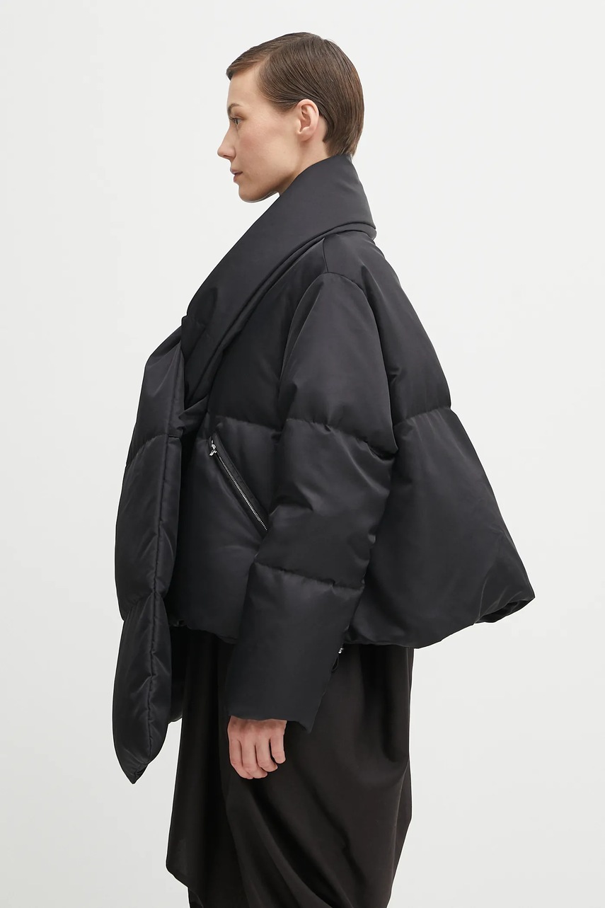 Пуховая куртка MM6 Maison Margiela цвет чёрный зимняя oversize S52AM0332.M35257.900