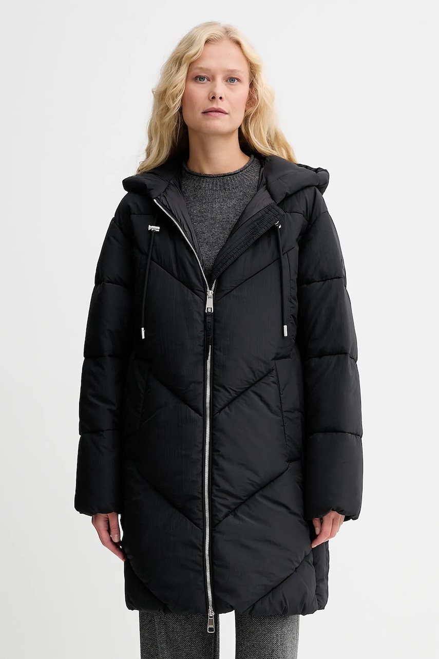 BOSS Orange geacă culoarea negru, de iarnă, 50548027