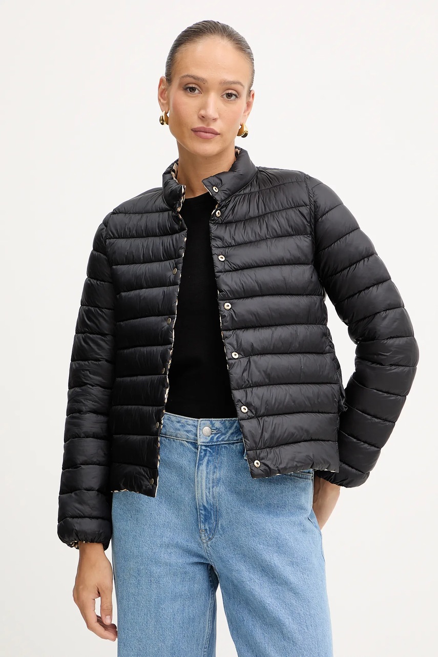 Marella geacă cu două fețe Emme by Marella culoarea bej, de tranziție, 2525486081200