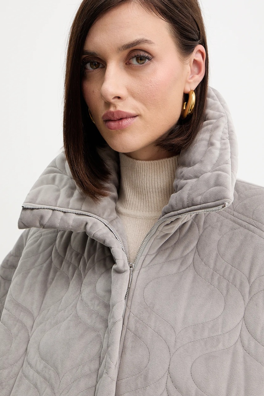 Μπουφάν Charo Ruiz Ibiza χρώμα: γκρι, 257310 φωτογραφία