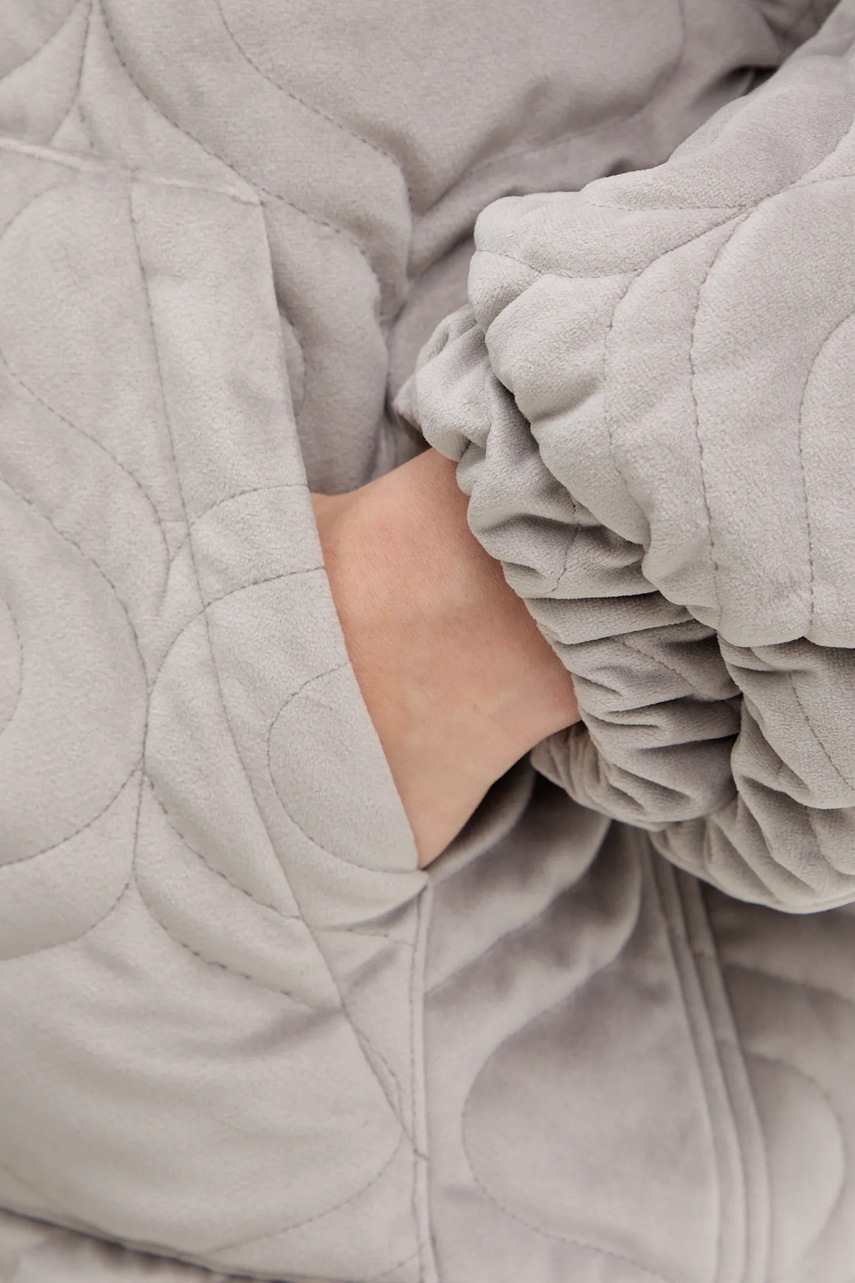 Μπουφάν Charo Ruiz Ibiza χρώμα: γκρι, 257310 φωτογραφία