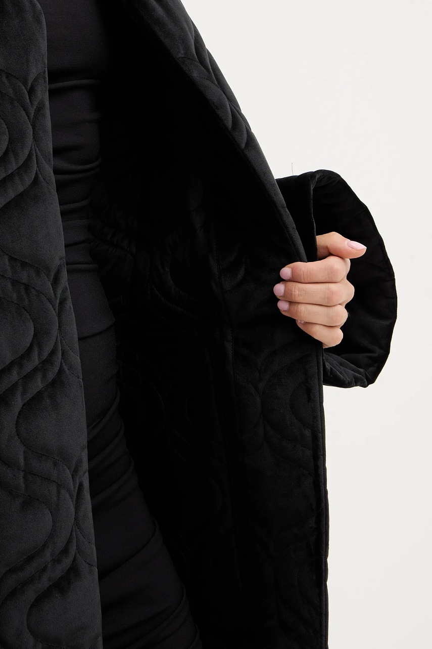 Βελούδινο σακάκι Charo Ruiz Ibiza χρώμα: μαύρο, 257311 φωτογραφία