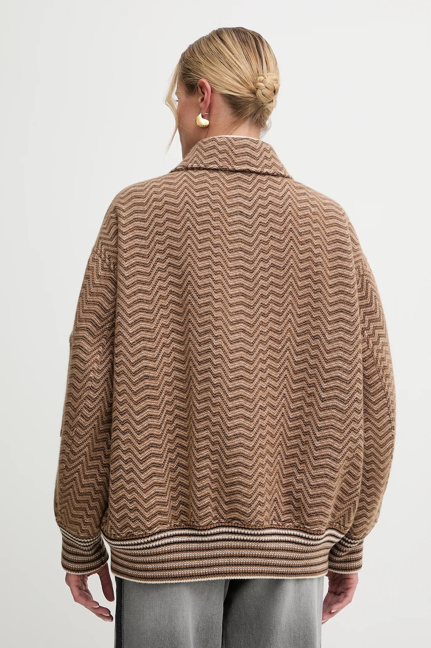 Bunda s prímesou vlny Missoni