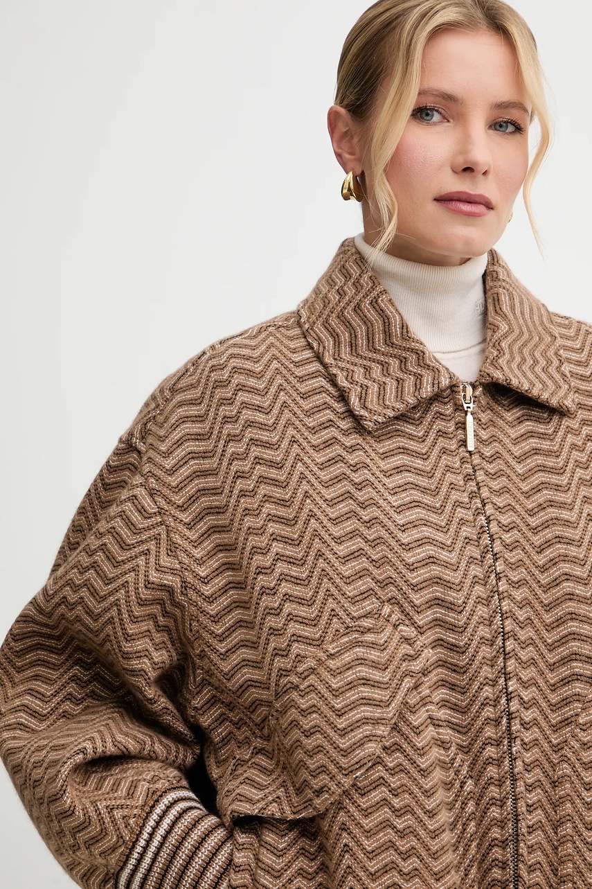 Bunda s příměsí vlny Missoni (obrázek 4)