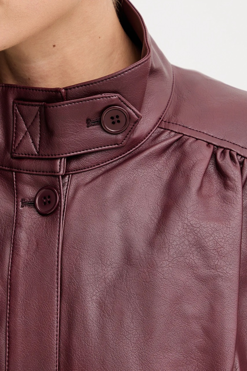 Μπουφάν Bardot φωτογραφία