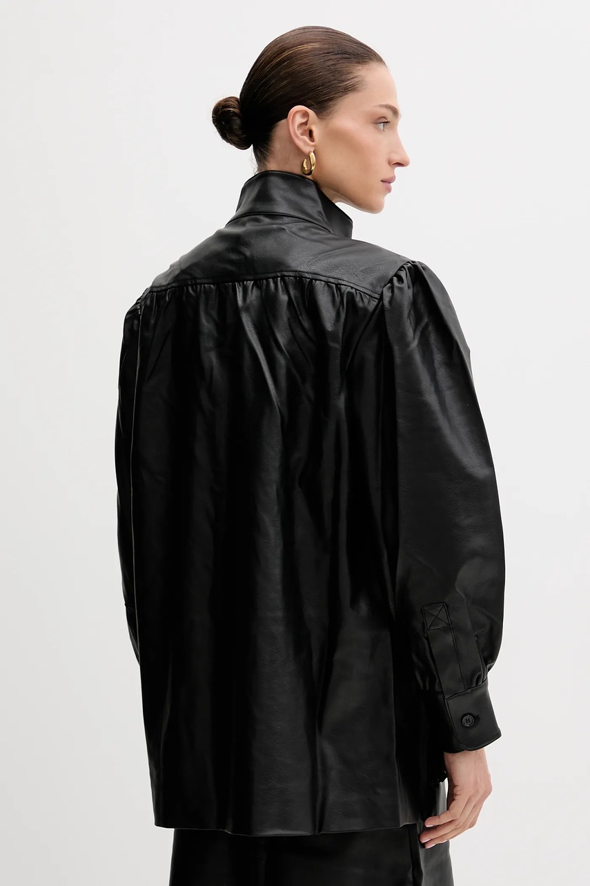 Μπουφάν Bardot χρώμα: μαύρο, 60034JB φωτογραφία