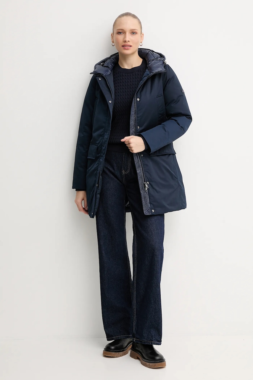 Куртка Tommy Hilfiger цвет синий зимняя WW0WW46533