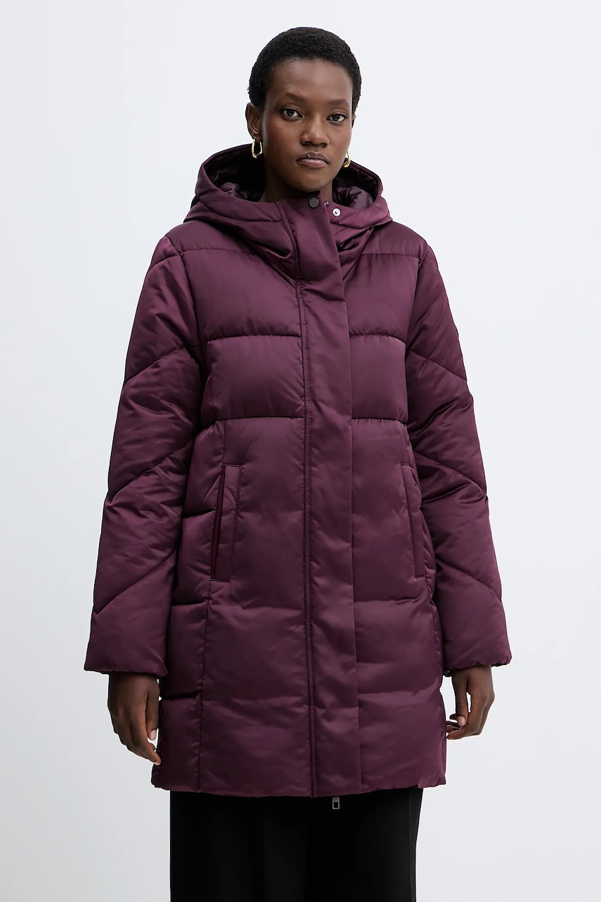 BOSS geacă culoarea violet, 50546834