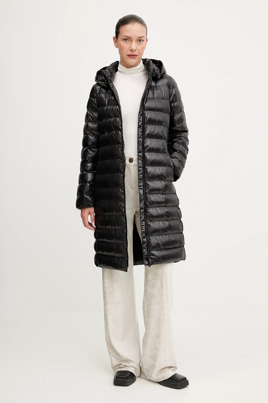 Куртка Calvin Klein цвет чёрный зимняя LV044D543G