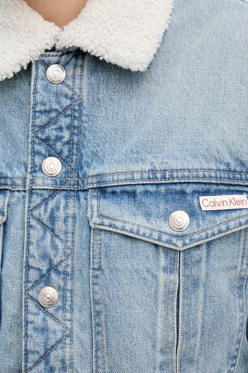 Rifľová bunda Calvin Klein Jeans