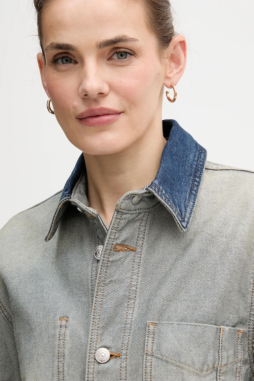 Bavlnená rifľová bunda Calvin Klein Jeans