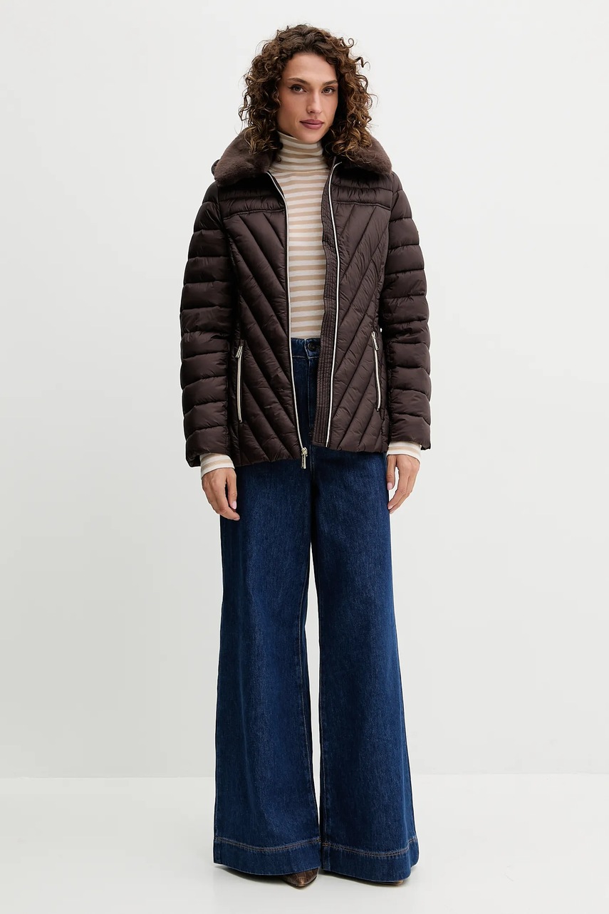 Куртка MICHAEL Michael Kors цвет коричневый демисезонная 77A6945M42