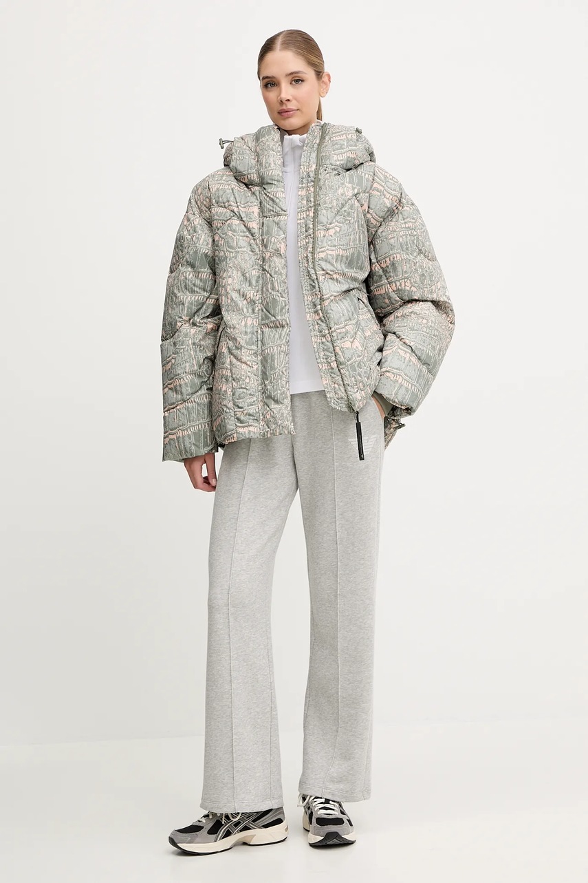 Куртка adidas by Stella McCartney цвет зелёный зимняя JX6787