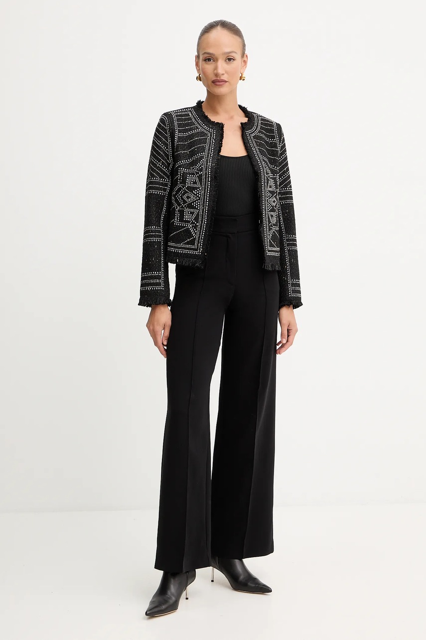 Пиджак Morgan цвет чёрный однобортный узор VCLIKY