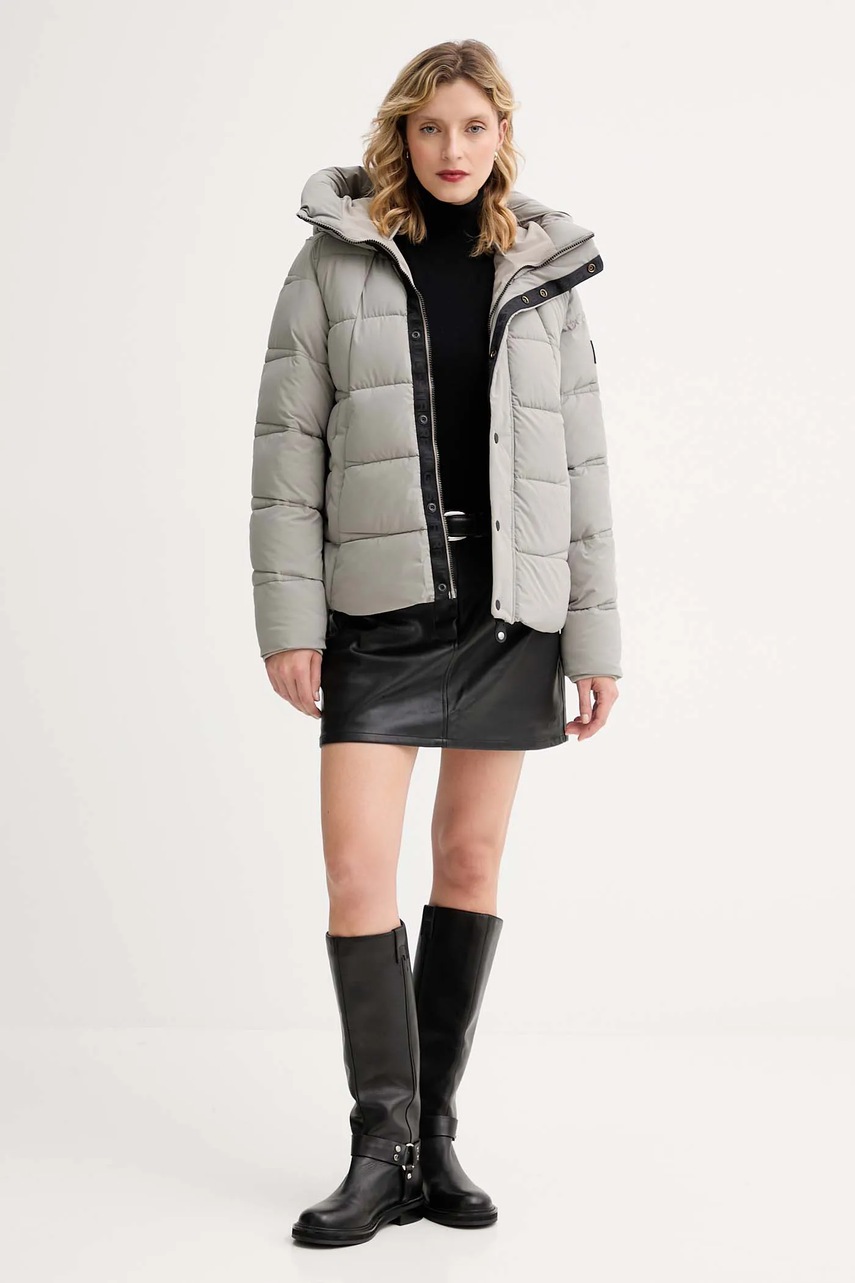 Куртка G-Star 0 цвет серый зимняя D26959.D518