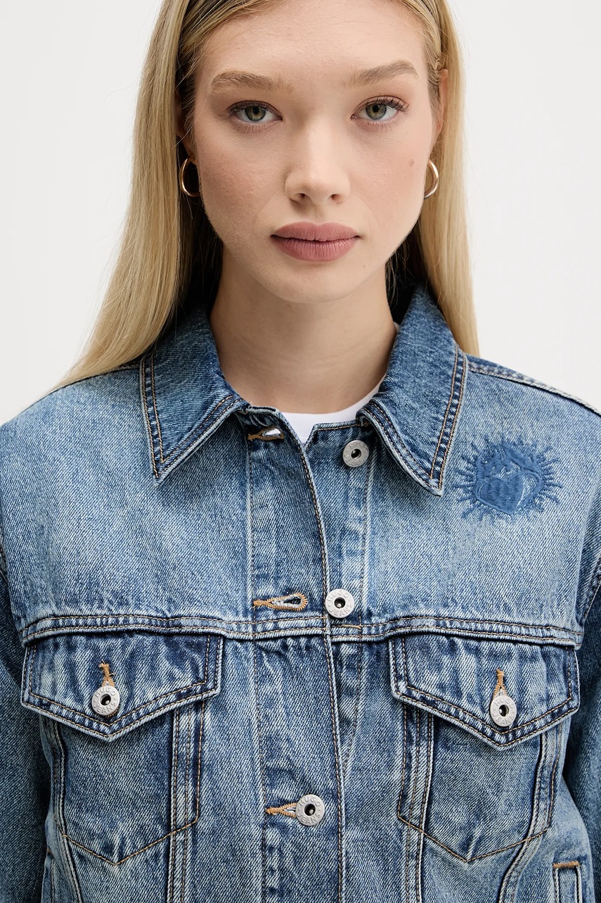 Rifľová bunda Hugo Blue Anouk_Cropped_B