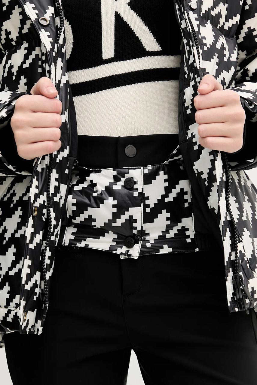 Πουπουλένιο μπουφάν για σκι Perfect Moment Cortina χρώμα: μαύρο, W3001188 φωτογραφία