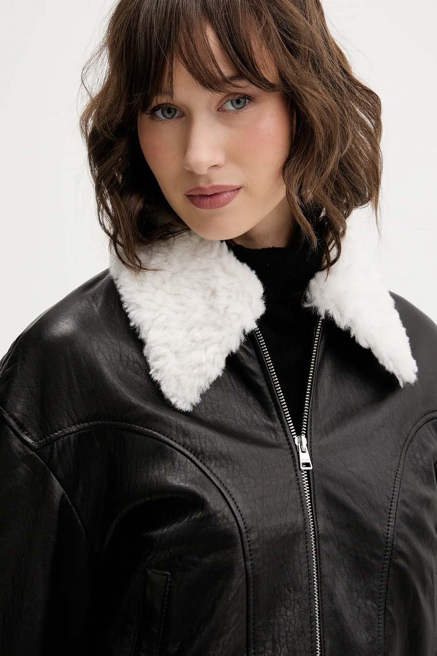 Kožená bunda HUGO Limaos (obrázek 4)