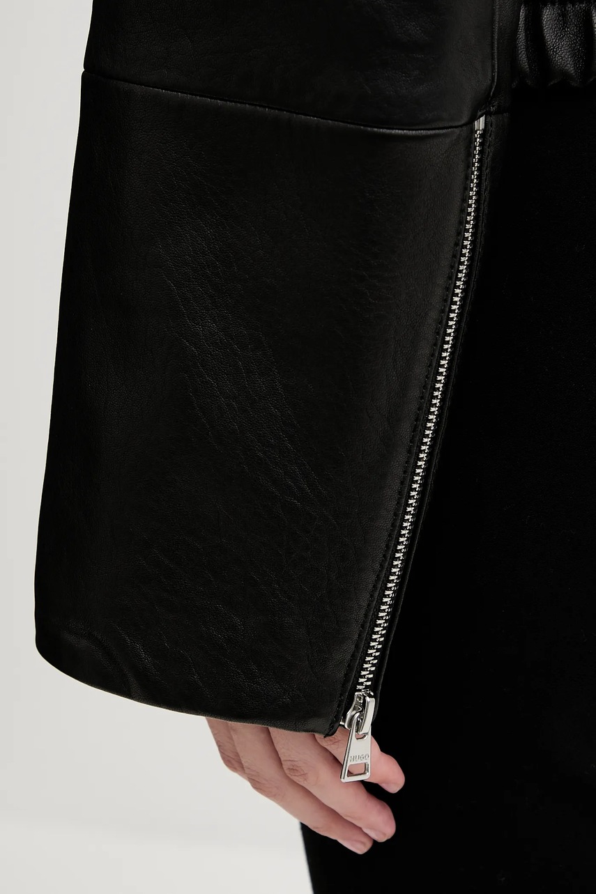 Kožená bunda HUGO Limaos (obrázek 5)