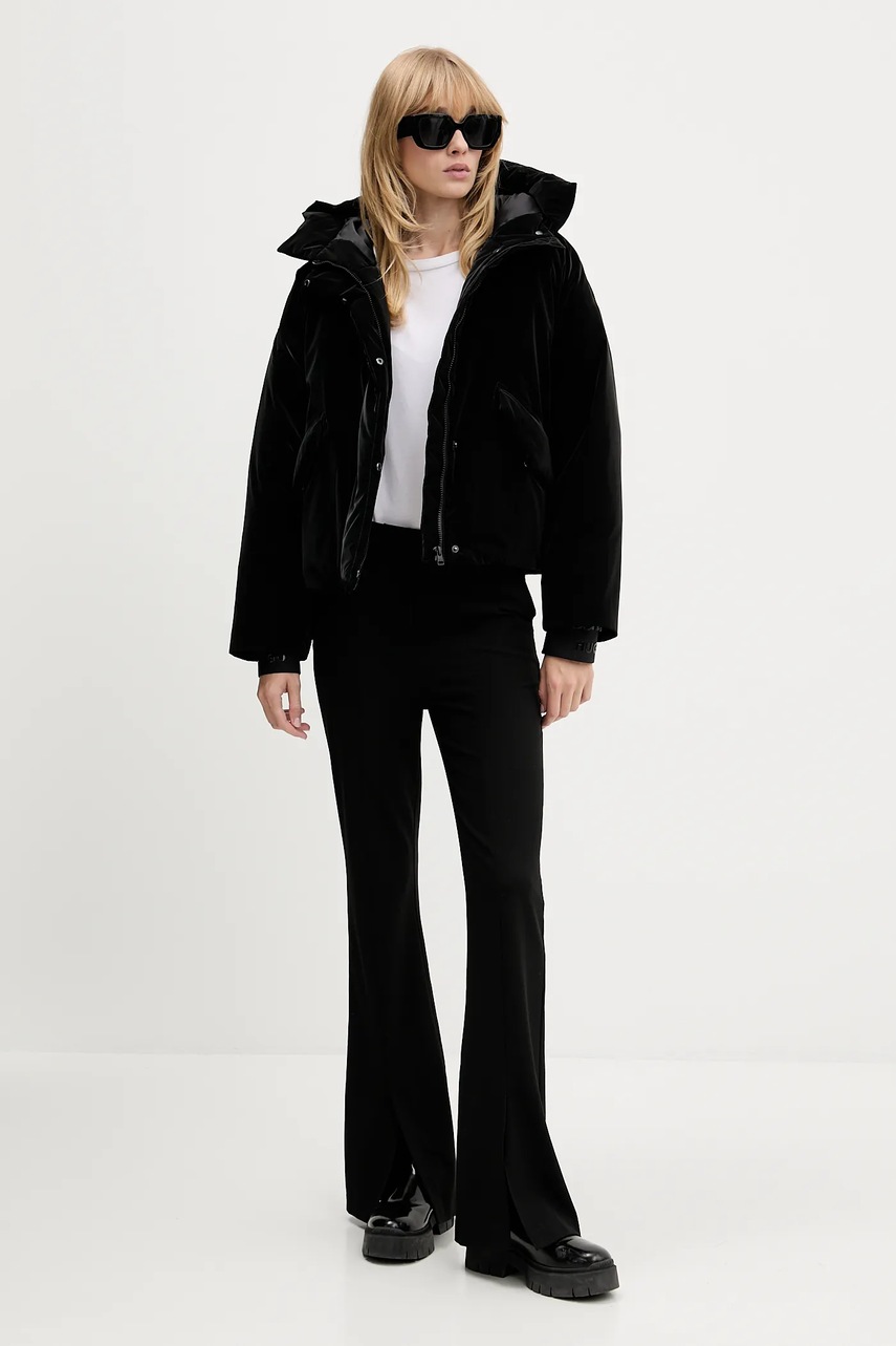 Куртка HUGO цвет чёрный зимняя oversize 50555260