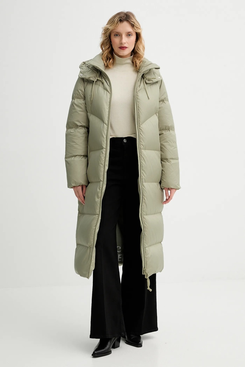 Пуховая куртка Marc OPolo цвет зелёный зимняя 5000006295