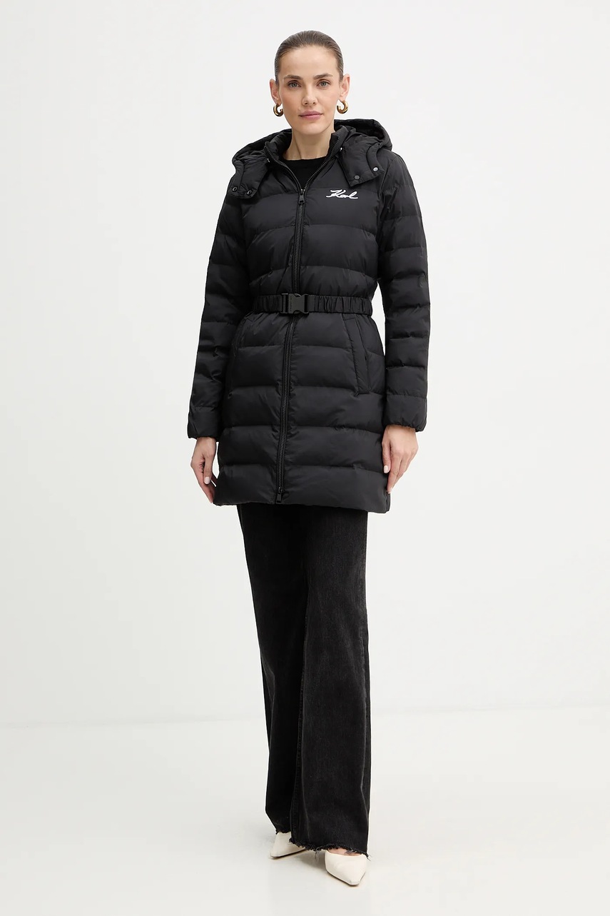 Куртка Karl Lagerfeld цвет чёрный зимняя A1W15047