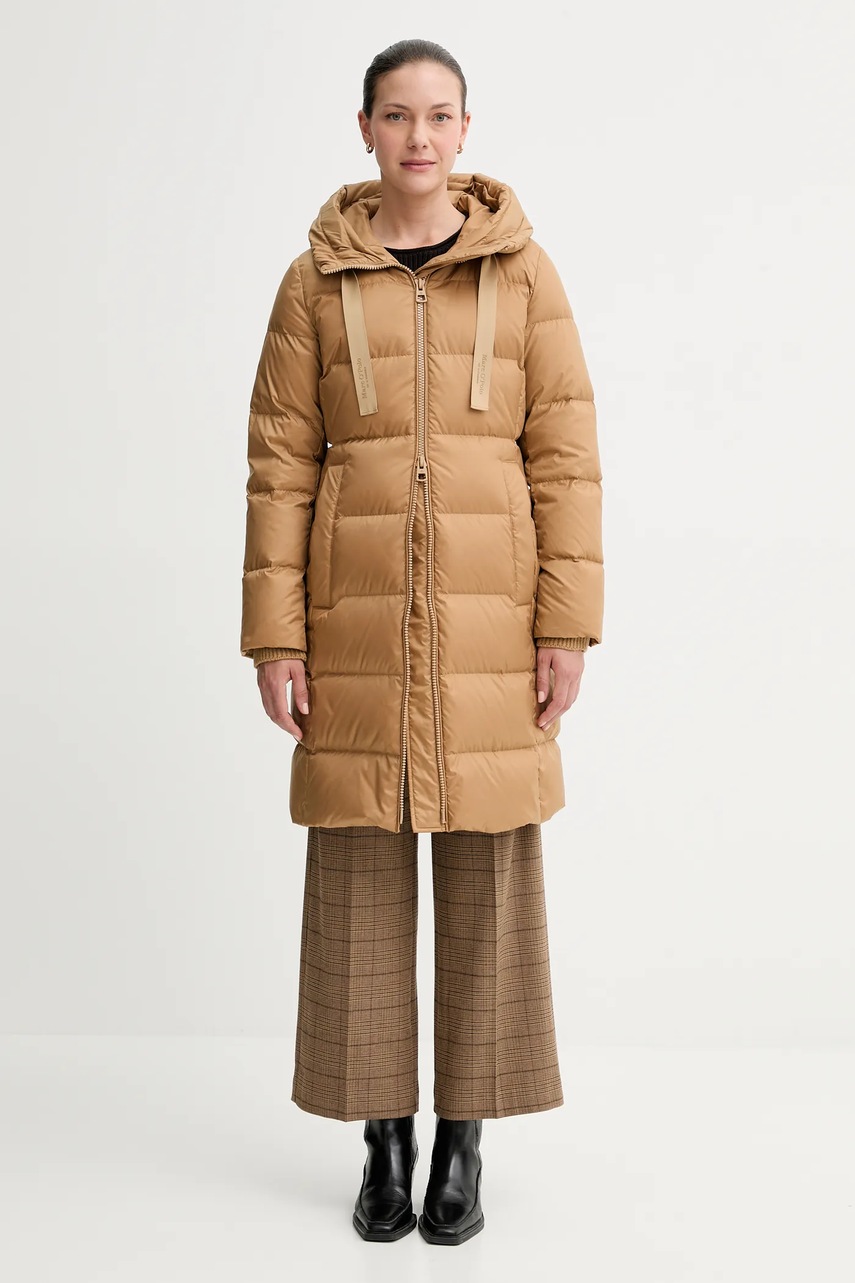 Marc O\'Polo geacă de puf culoarea bej, de iarna, 509032971095