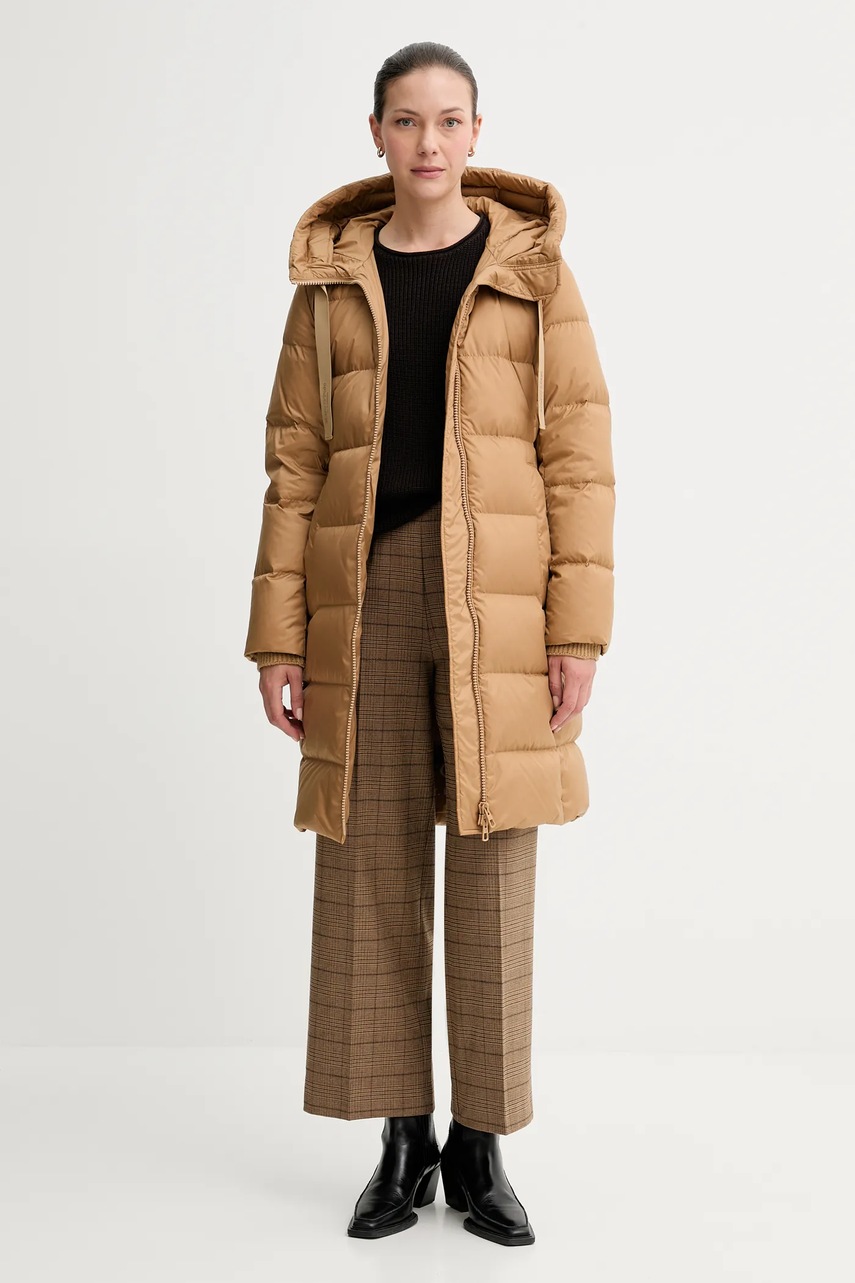 Пуховая куртка Marc OPolo цвет бежевый зимняя 509032971095