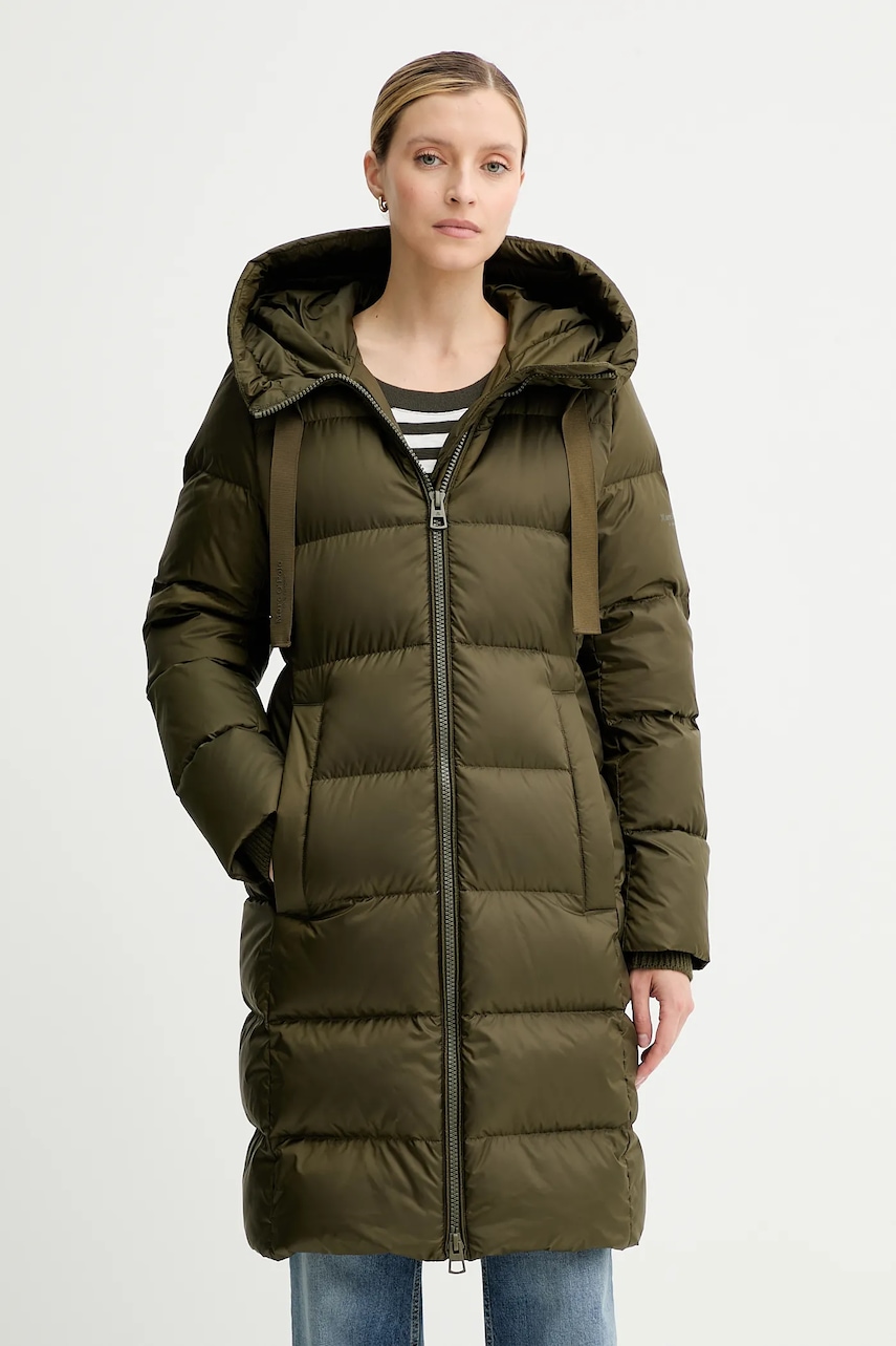 Marc O'Polo geacă de puf culoarea verde, de iarna, 509032971095