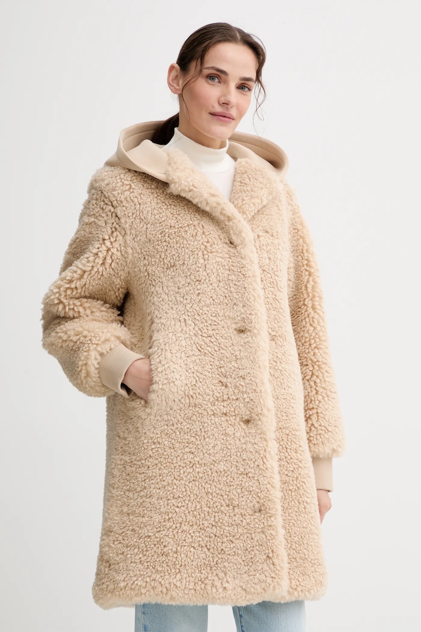 Marc O\'Polo palton culoarea bej, 5000006535