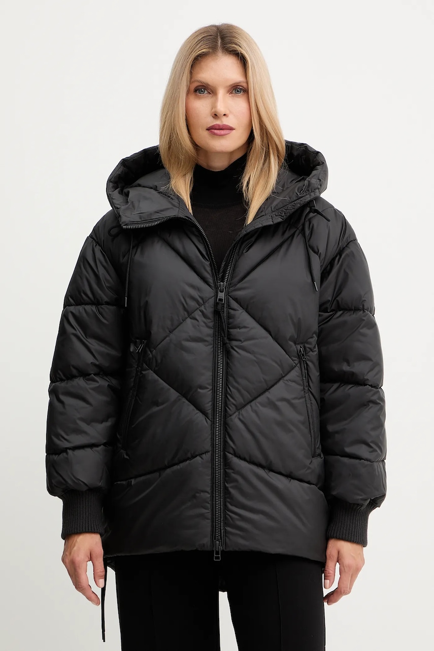 Marc O'Polo geaca culoarea negru, de iarna, oversize, 5000007656