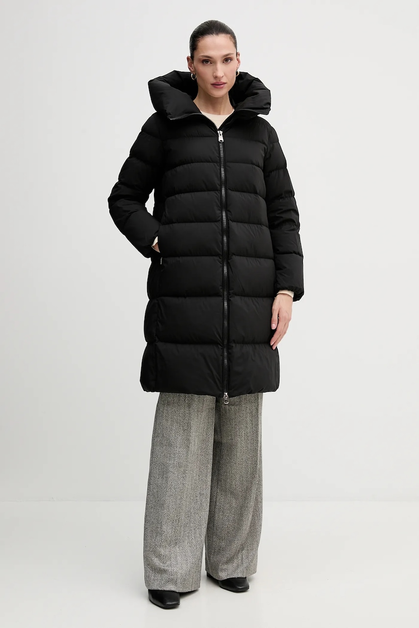 Hetrego geacă de puf LENA culoarea negru, de iarnă, 8P697