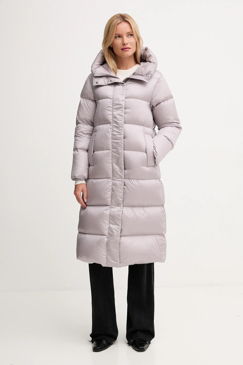 Hetrego geacă de puf KAREN culoarea violet, de iarnă, 8P605