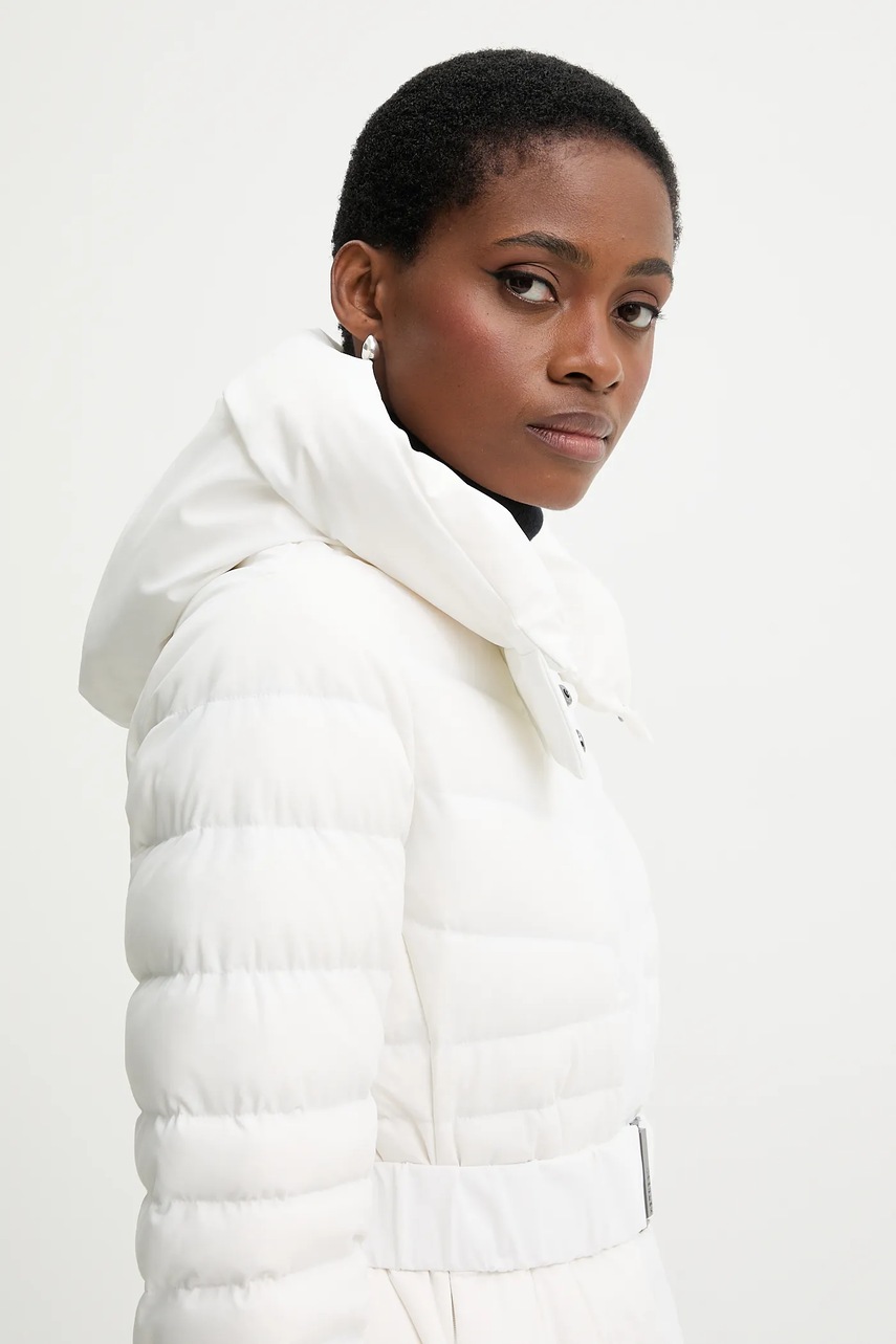 Μπουφάν με επένδυση από πούπουλα Hetrego ELOWEN χρώμα: άσπρο, 8P652 φωτογραφία