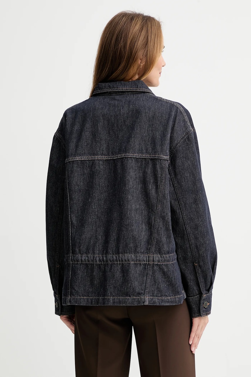 Bavlněná džínová bunda AllSaints DENBY (obrázek 3)
