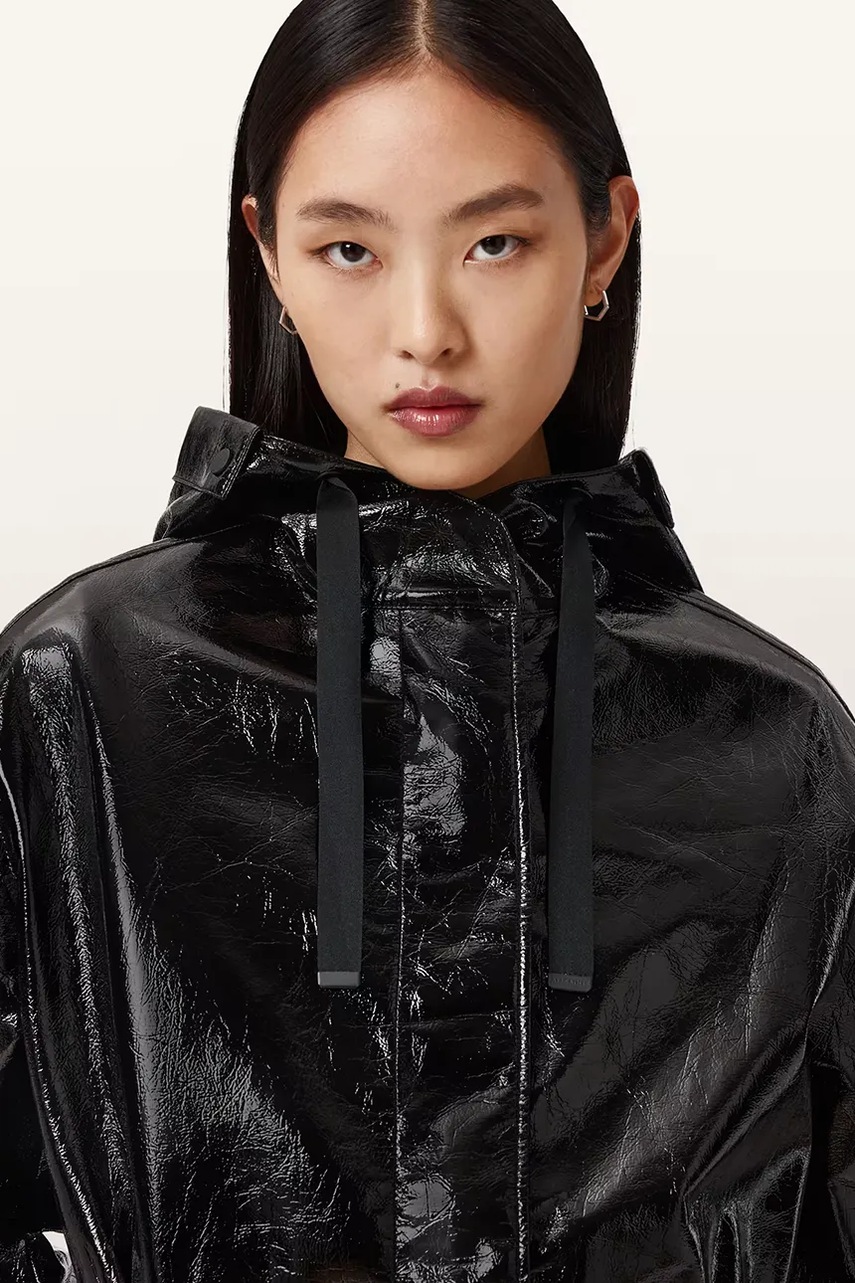 Куртка AllSaints KELSIE цвет чёрный демисезонная W130OD