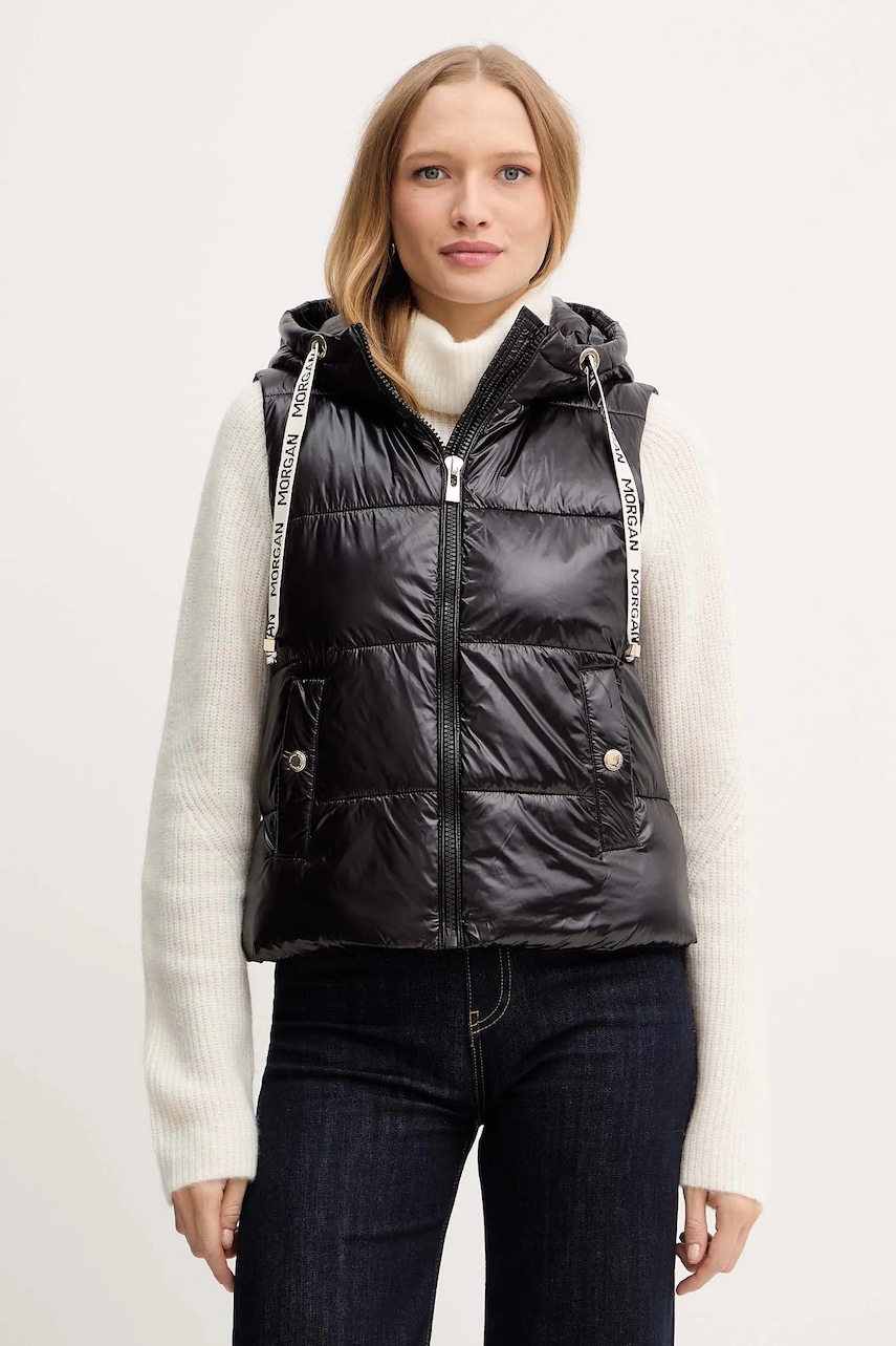 Morgan vestă culoarea negru, de tranzitie, GMODON