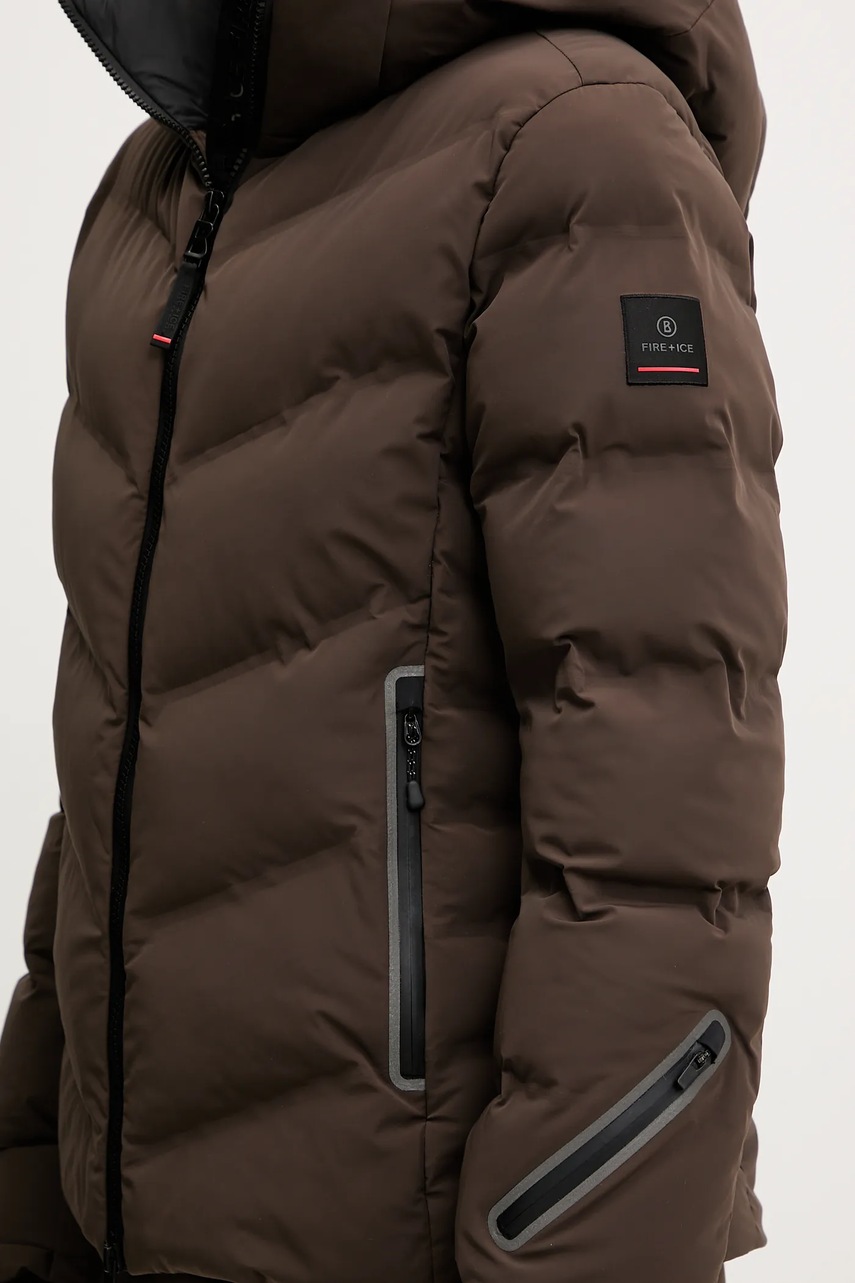 Μπουφάν για σκι BOGNER Fire+Ice TEC-SAEL χρώμα: καφέ, 34539137 φωτογραφία